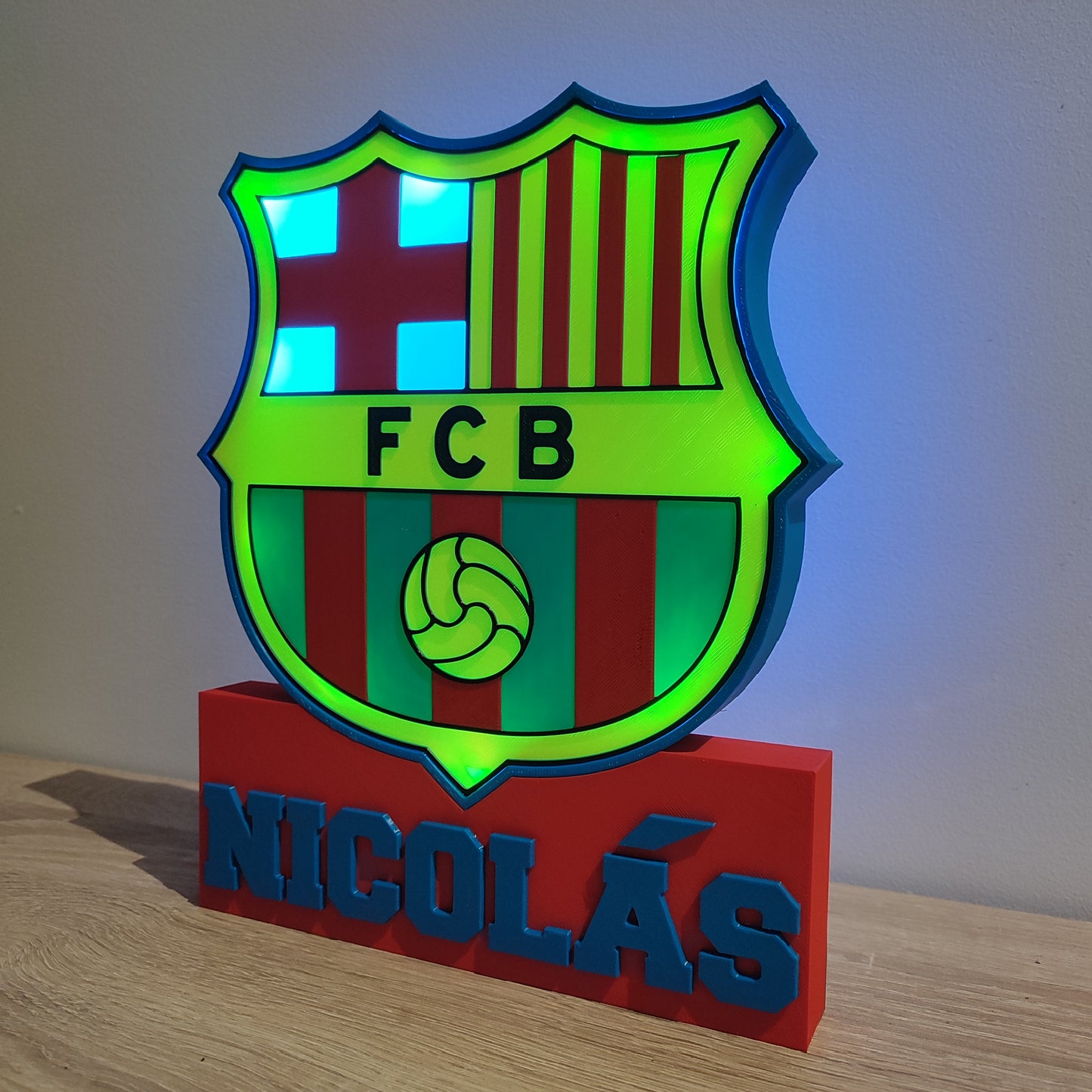 lampara barça - creaideas3d