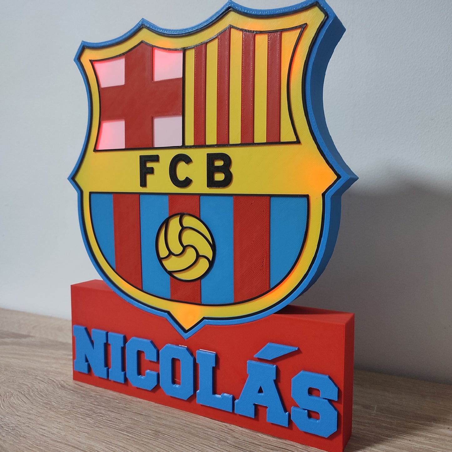 lampara barça - crea ideas 3d