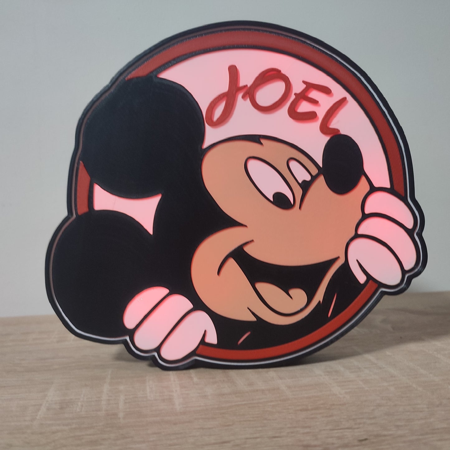 Lámpara LED Infantil con Personaje Clásico personalizada – Decoración Disney
