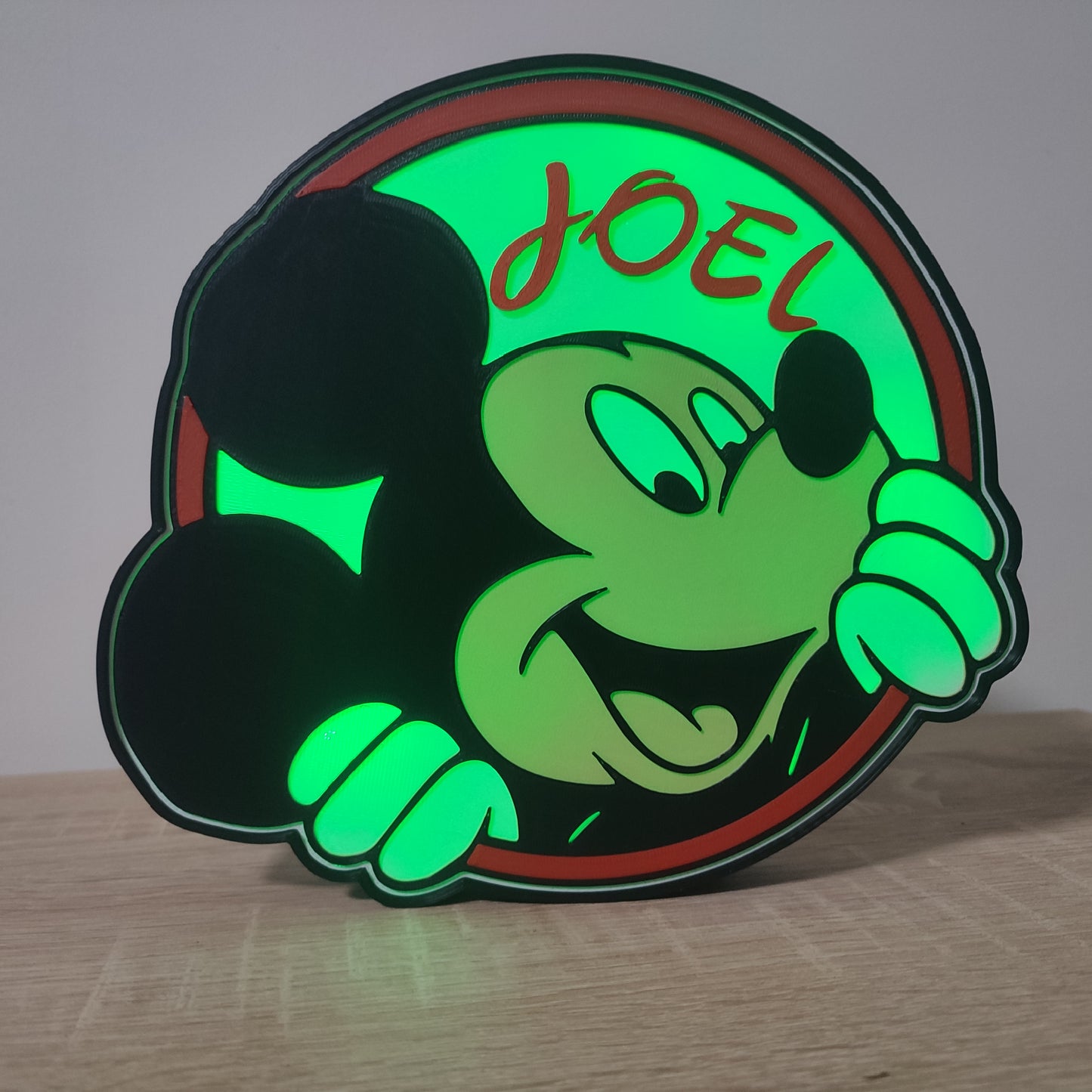 Lámpara LED Infantil con Personaje Clásico personalizada – Decoración Disney