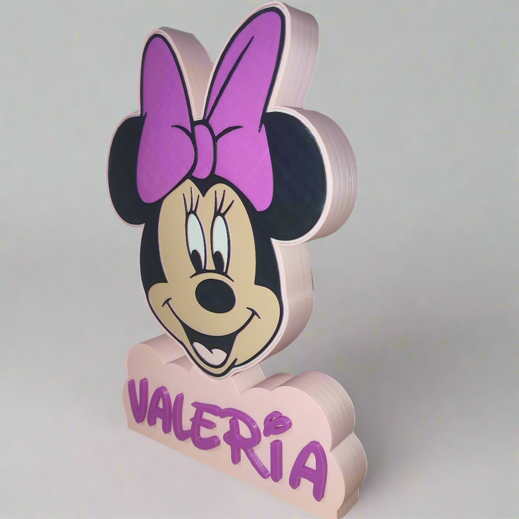 lampara minnie disney - crea ideas 3d