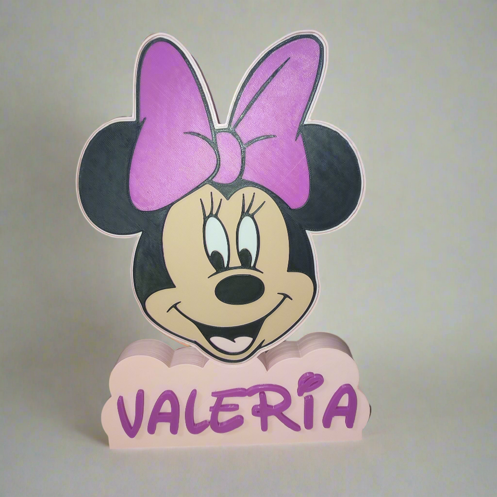 lampara minnie disney - crea ideas 3d